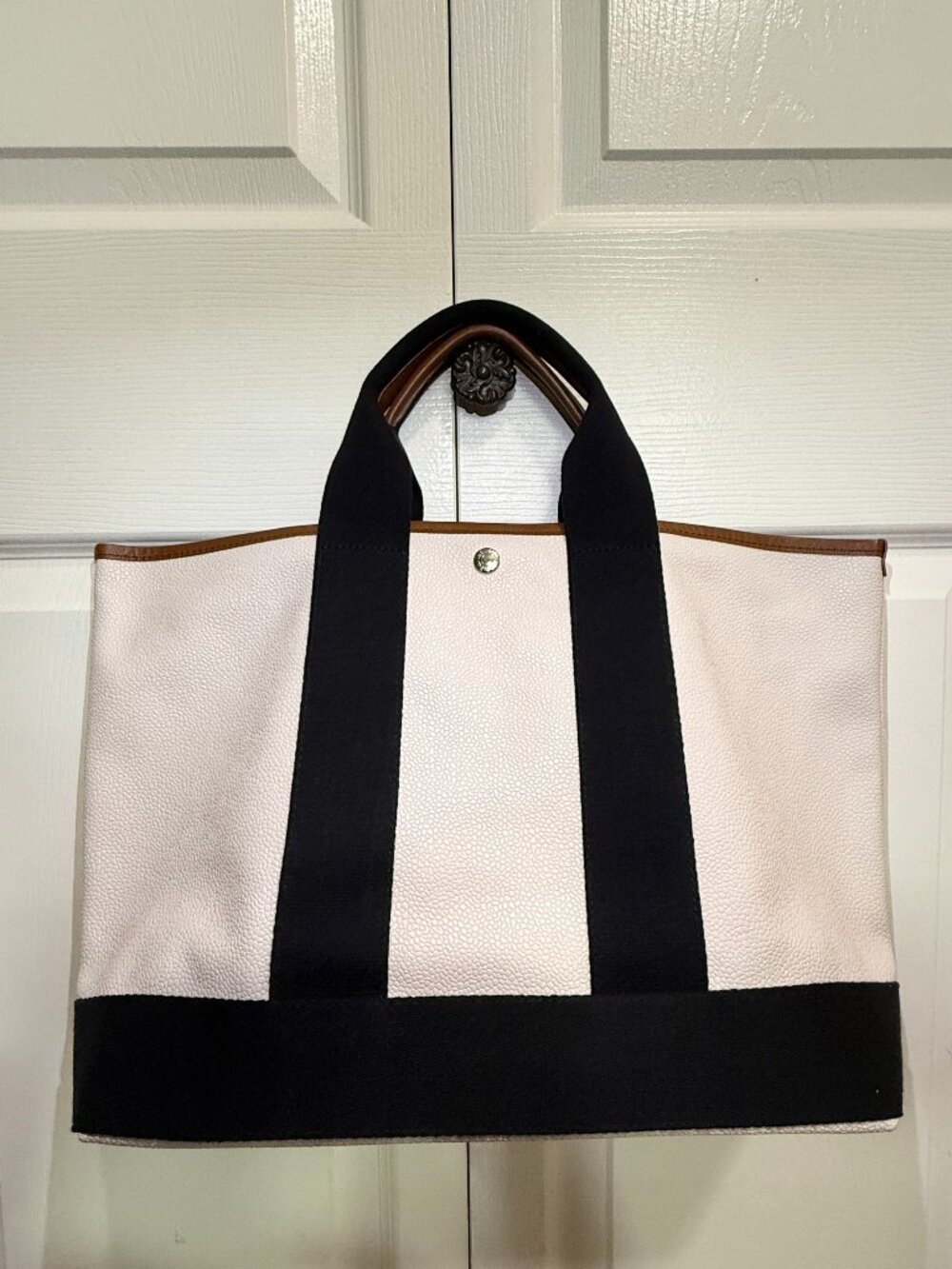 TOPKAPI "Scotch Grain" Neo Leather Tote Bag